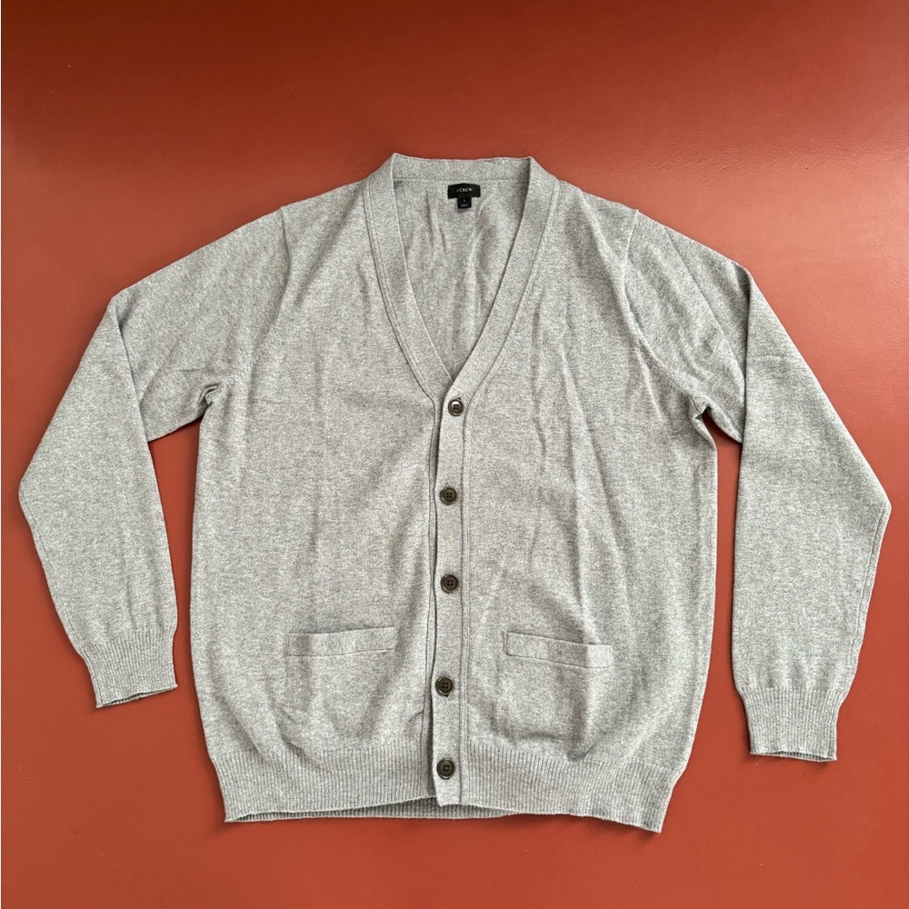 NWOT J. Crew cotton/cashmere cardigan Size large